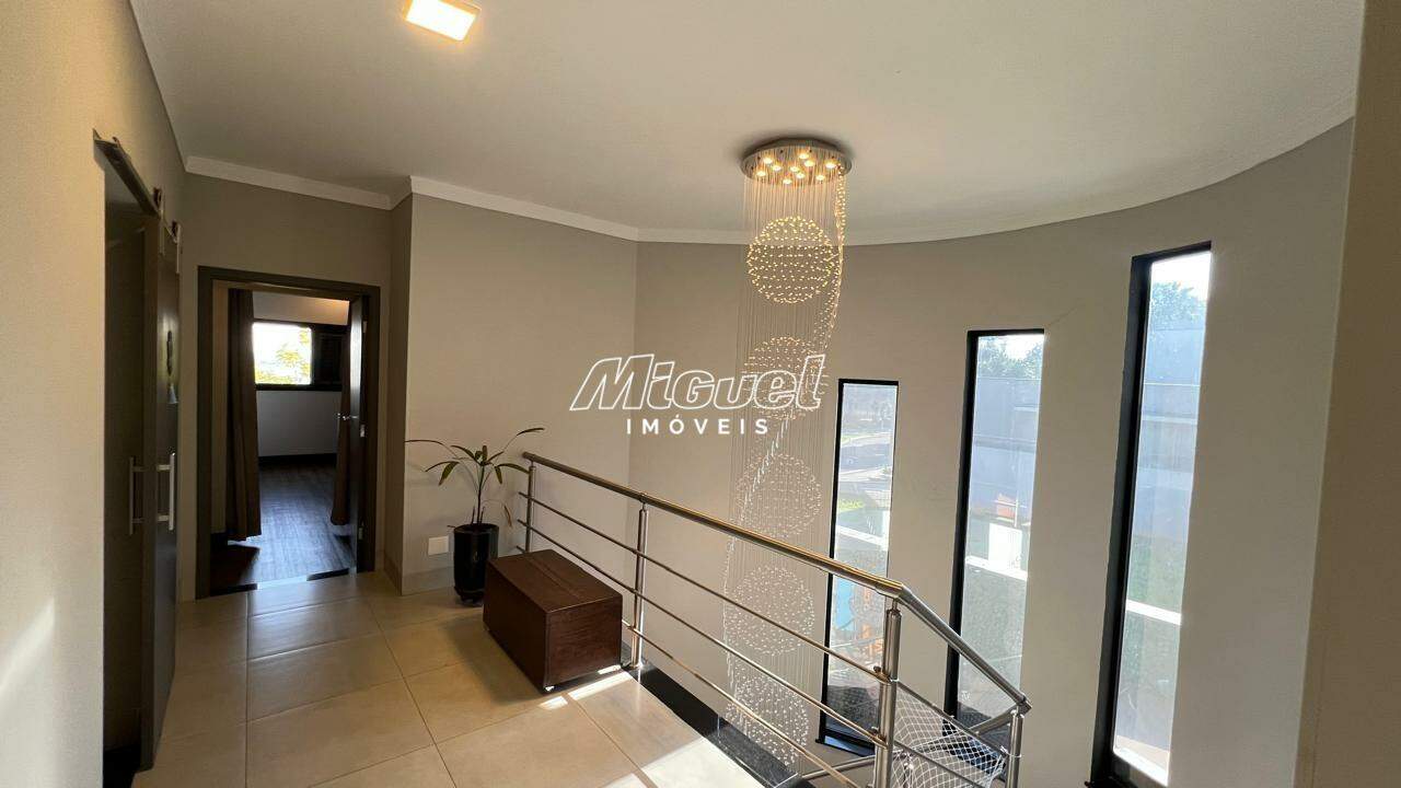 Casa em Condomínio, à venda, Santa Rosa - 4 quartos Residencial Villa D’Aquila - Piracicaba/SP: 