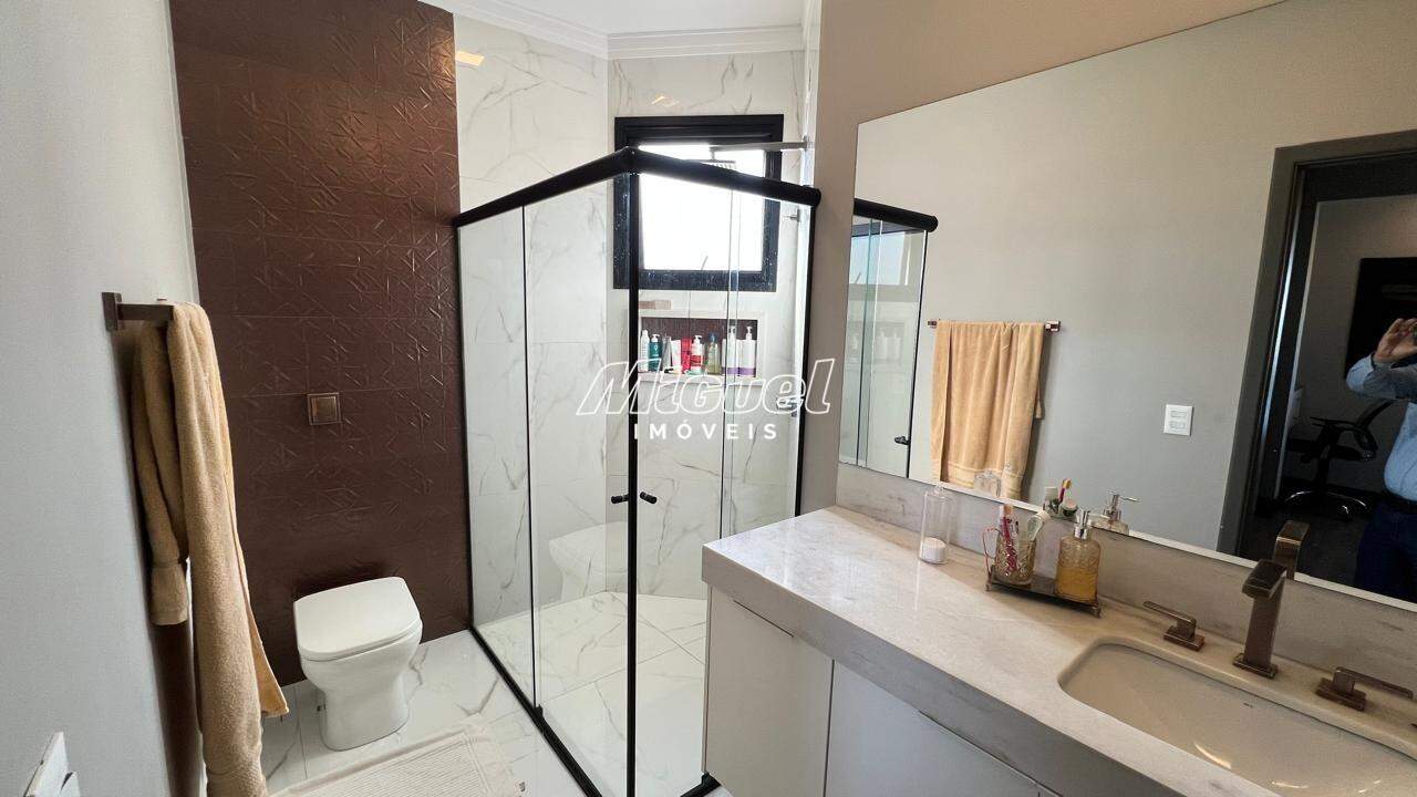 Casa em Condomínio, à venda, Santa Rosa - 4 quartos Residencial Villa D’Aquila - Piracicaba/SP: 