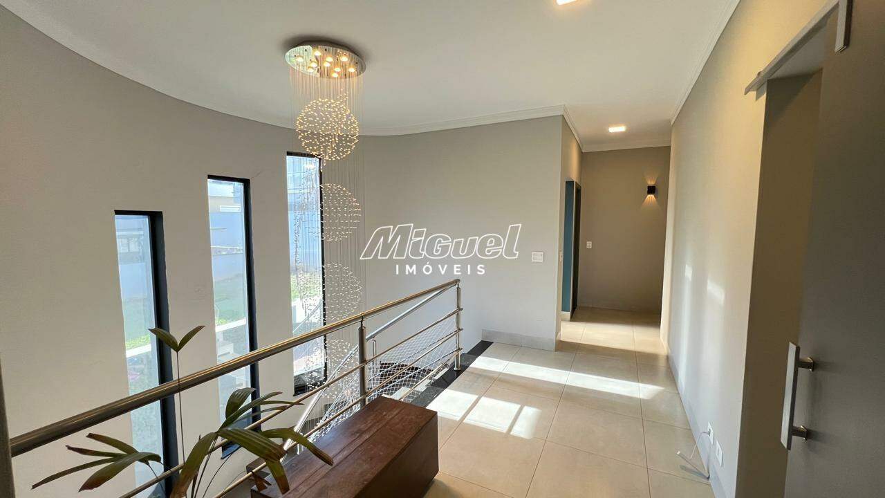 Casa em Condomínio, à venda, Santa Rosa - 4 quartos Residencial Villa D’Aquila - Piracicaba/SP: 