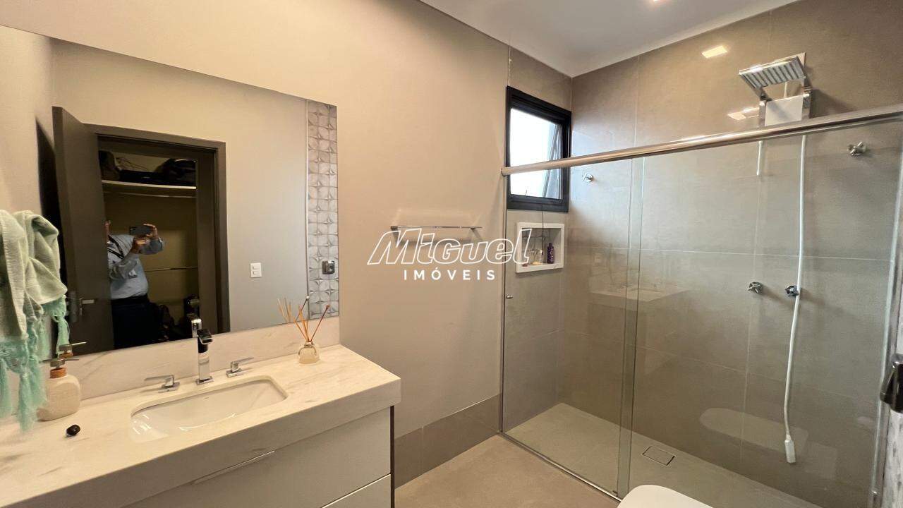 Casa em Condomínio, à venda, Santa Rosa - 4 quartos Residencial Villa D’Aquila - Piracicaba/SP: 