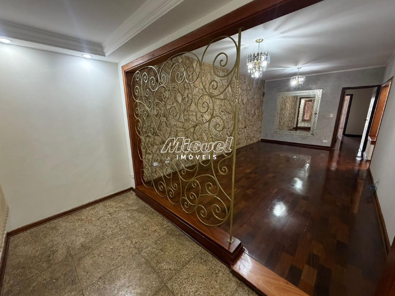 Casa, para aluguel, Jardim Petrópolis - 3 quartos - Piracicaba/SP: 