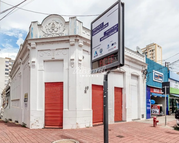 Salão Comercial, para aluguel, Centro - - Piracicaba/SP: