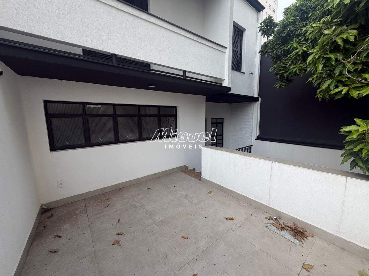 Casa, para aluguel, Cidade Alta - 3 quartos - Piracicaba/SP: 