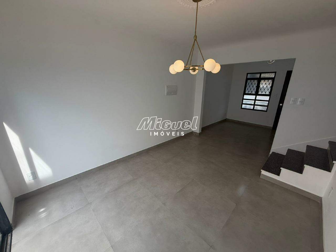 Casa, para aluguel, Cidade Alta - 3 quartos - Piracicaba/SP: 