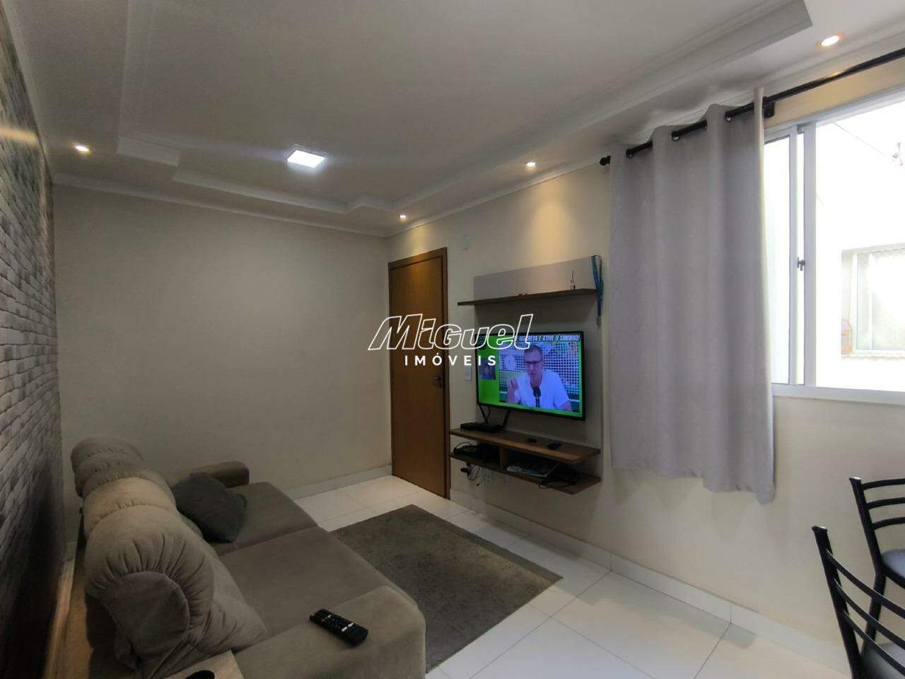 Apartamento, para aluguel, Pompeia - 2 quartos Parque Piazza Bellini - Piracicaba/SP: 