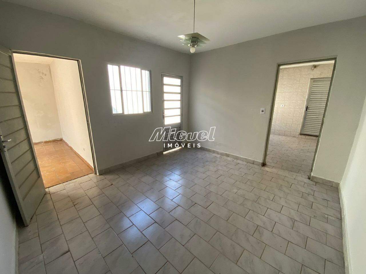 Casa, para aluguel, Jardim Califórnia - 2 quartos - Piracicaba/SP: 
