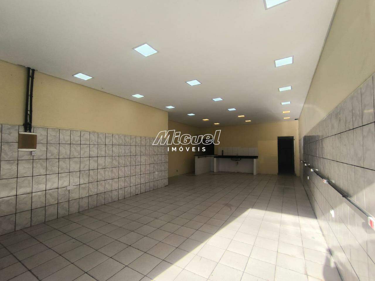 Salão Comercial, para aluguel, Jardim Itapuã - - Piracicaba/SP: 