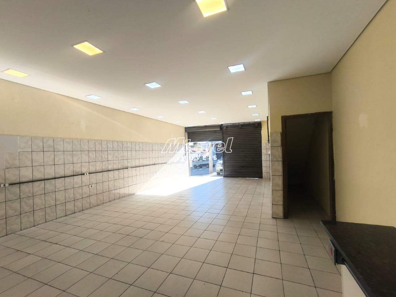 Salão Comercial, para aluguel, Jardim Itapuã - - Piracicaba/SP: 