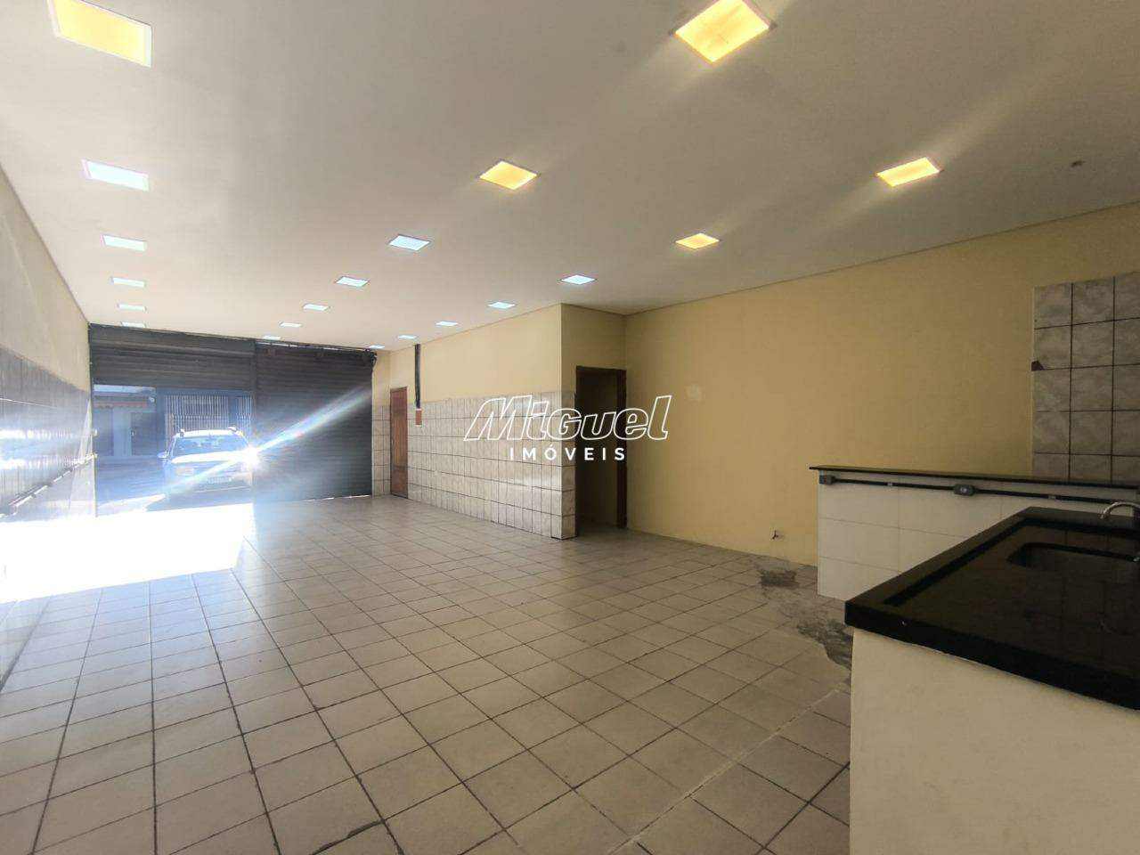 Salão Comercial, para aluguel, Jardim Itapuã - - Piracicaba/SP: 