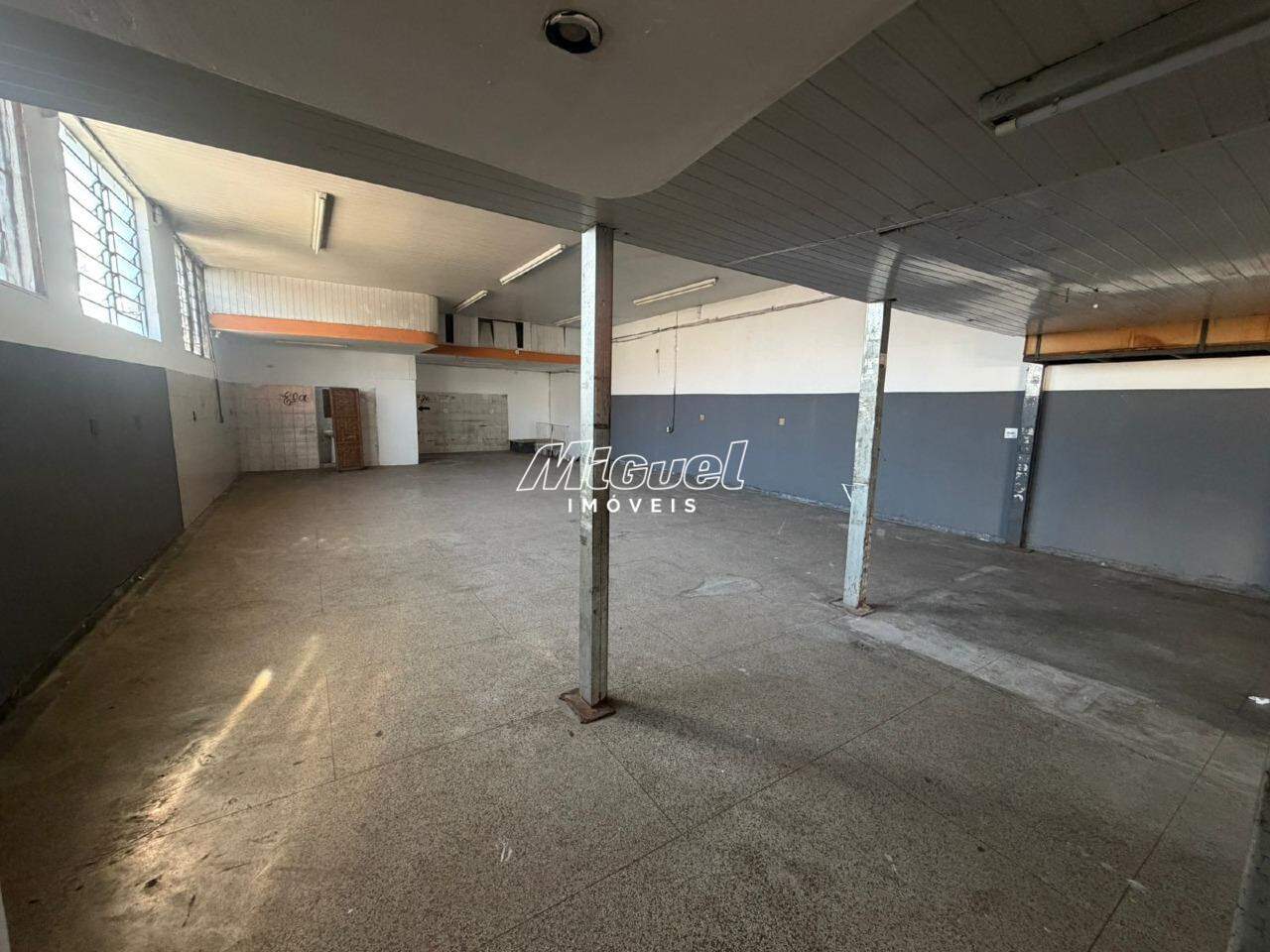 Salão Comercial, para aluguel, Jardim São Jorge - - Piracicaba/SP: 
