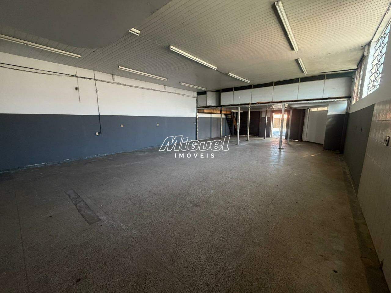 Salão Comercial, para aluguel, Jardim São Jorge - - Piracicaba/SP: 