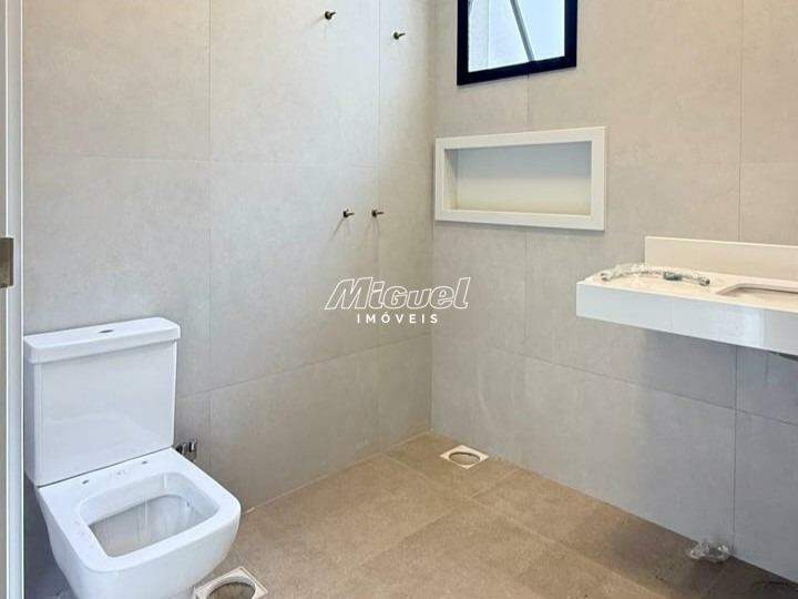 Casa em Condomínio, à venda, Água Branca - 3 quartos Residencial Tomazella - Piracicaba/SP: 