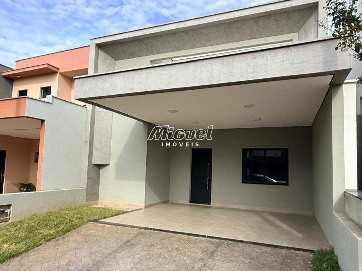 Casa em Condomínio, à venda, Água Branca - 3 quartos Residencial Tomazella - Piracicaba/SP: 