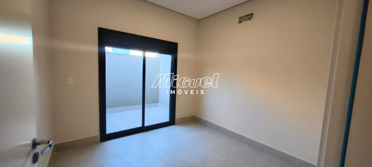 Casa em Condomínio, à venda, Água Branca - 3 quartos Residencial Tomazella - Piracicaba/SP: