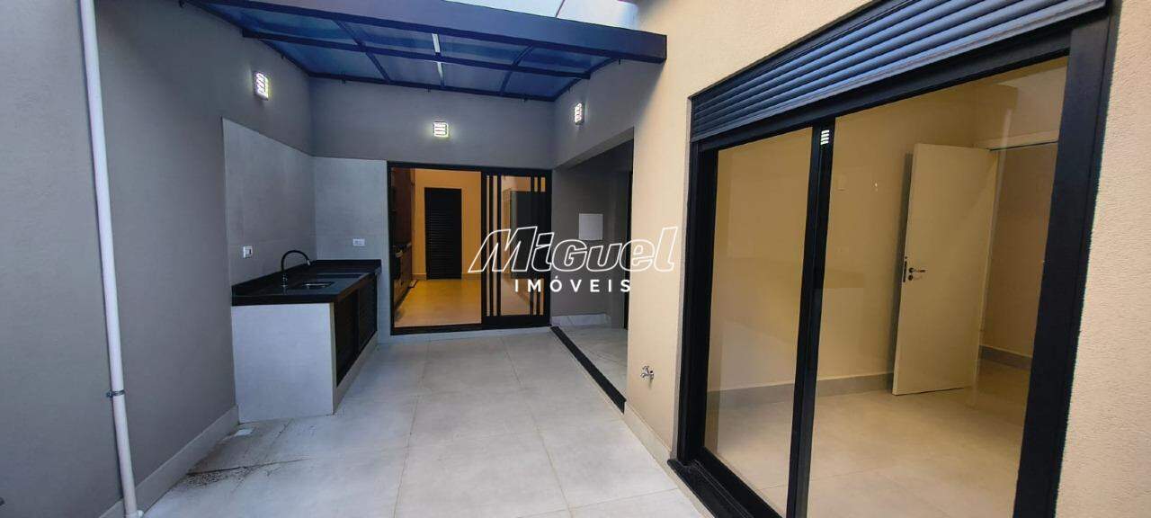 Casa em Condomínio, à venda, Água Branca - 3 quartos Residencial Tomazella - Piracicaba/SP: