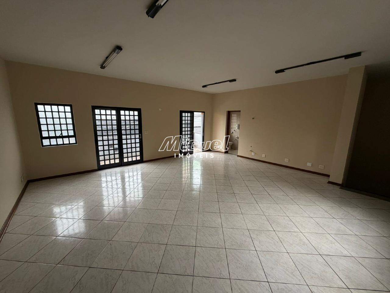 Salão Comercial, para aluguel, Centro - - Piracicaba/SP: 