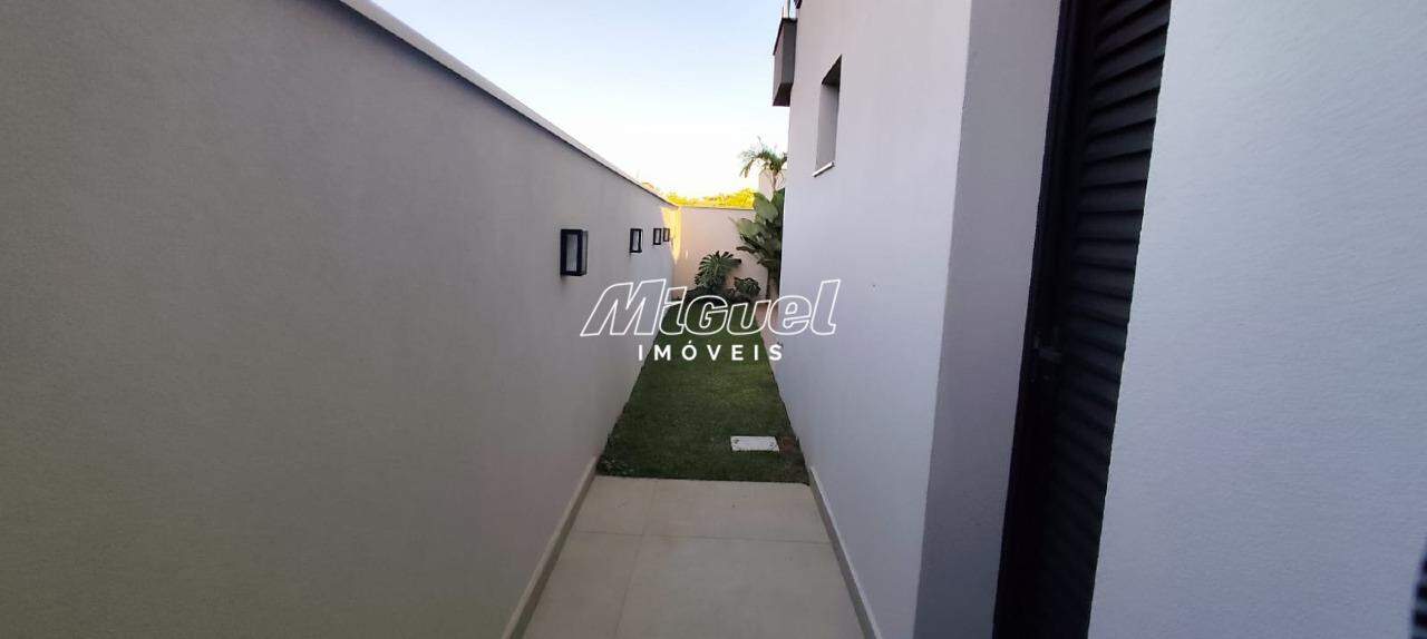 Casa em Condomínio, à venda, Santa Rosa - 3 quartos Residencial Villa D’Aquila - Piracicaba/SP: