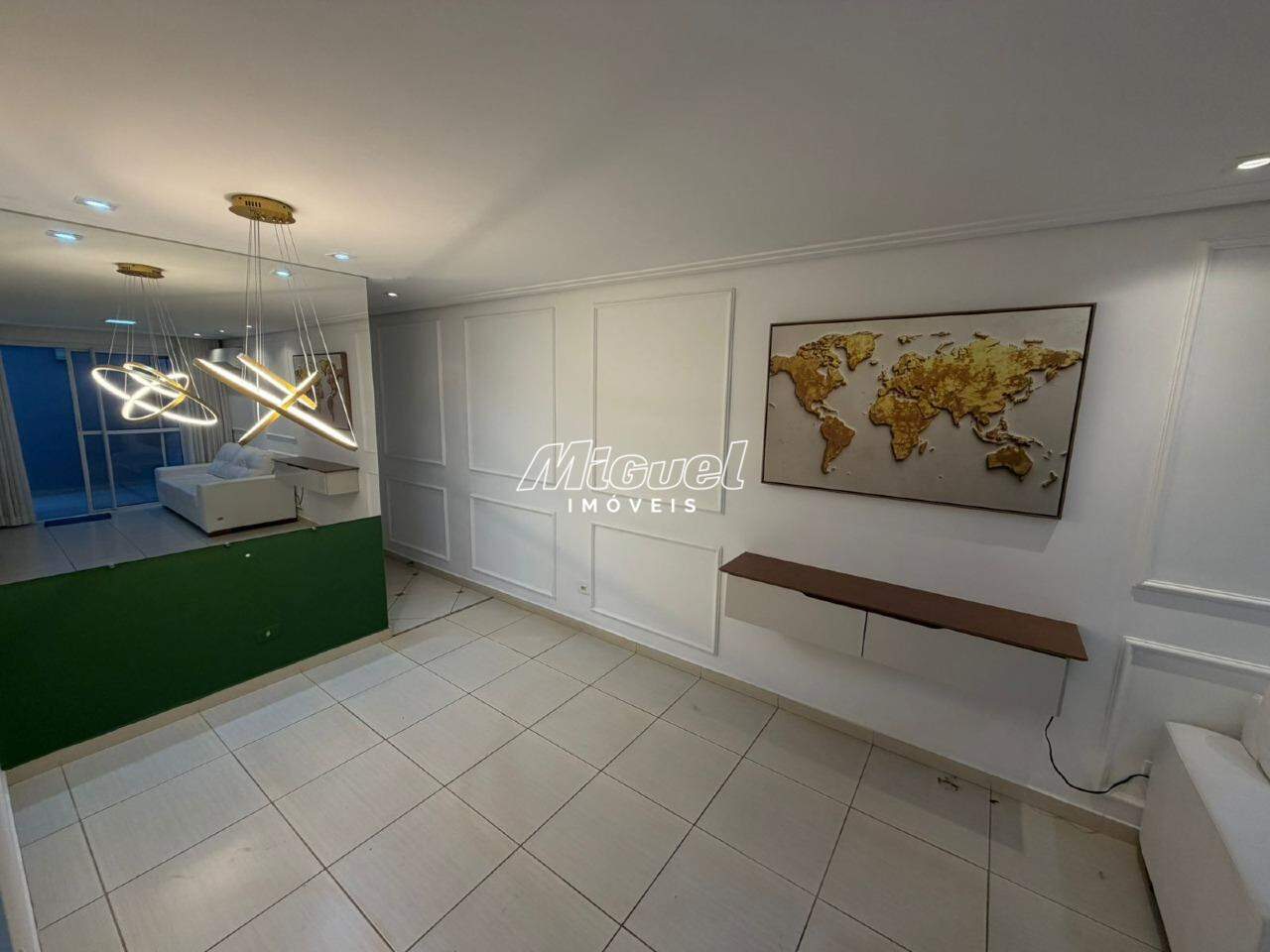 Apartamento, para aluguel, Vila Monteiro - 3 quartos Condomínio Residencial Luiz Carraro - Piracicaba/SP: 