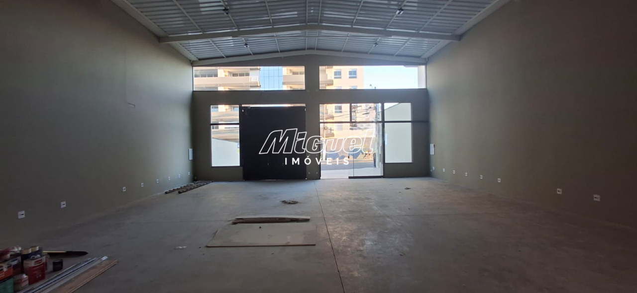 Salão Comercial, para aluguel, Vila Independência - - Piracicaba/SP: 