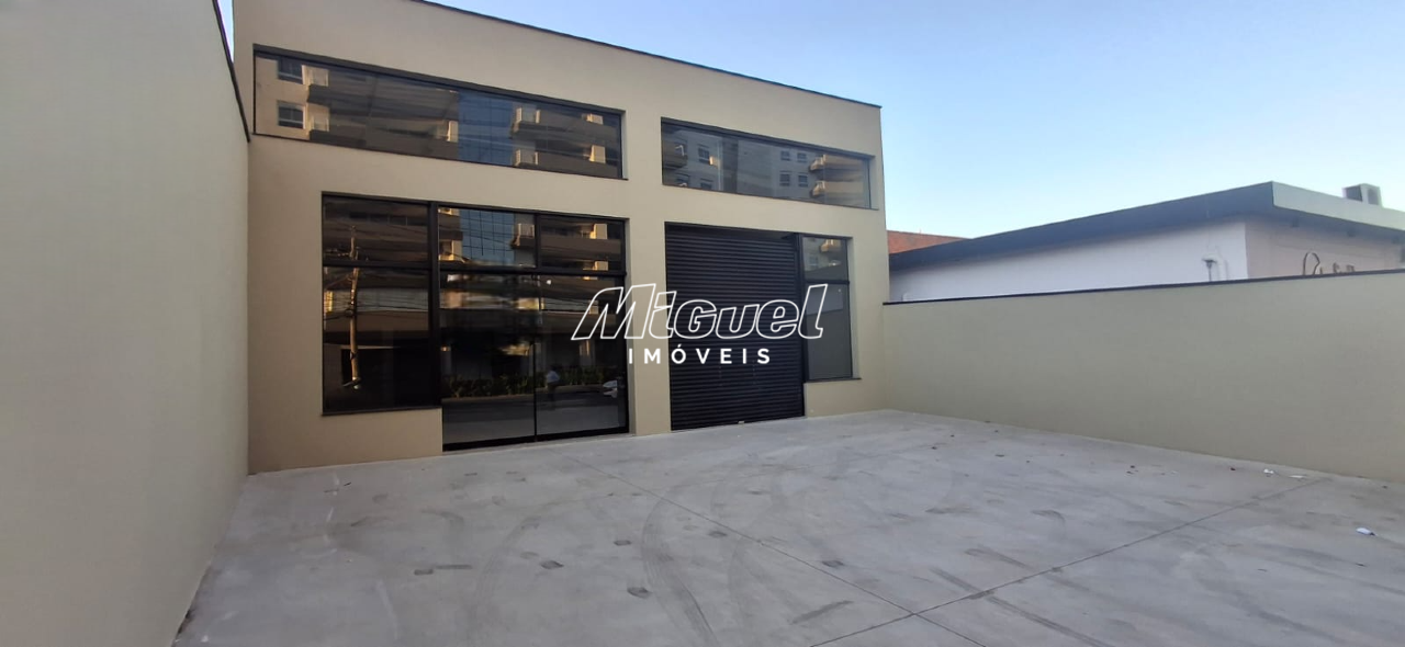 Salão Comercial, para aluguel, Vila Independência - - Piracicaba/SP: 
