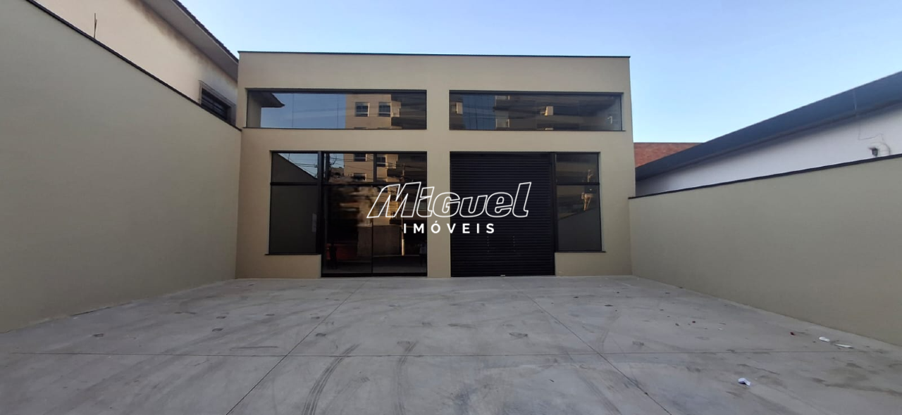 Salão Comercial, para aluguel, Vila Independência - - Piracicaba/SP: 