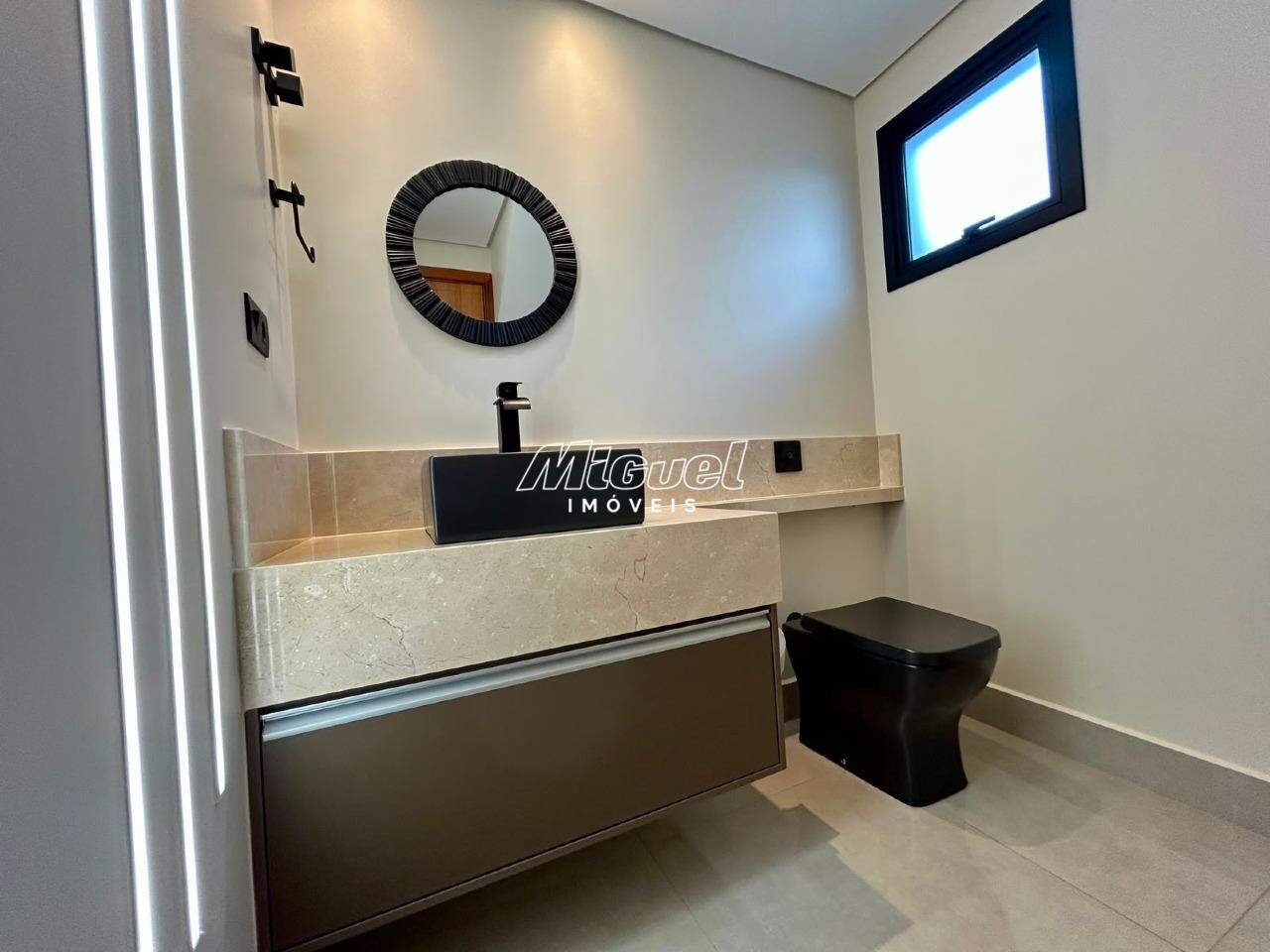 Casa em Condomínio, à venda, Santa Rosa - 3 quartos Villa Bela Vista - Piracicaba/SP: 
