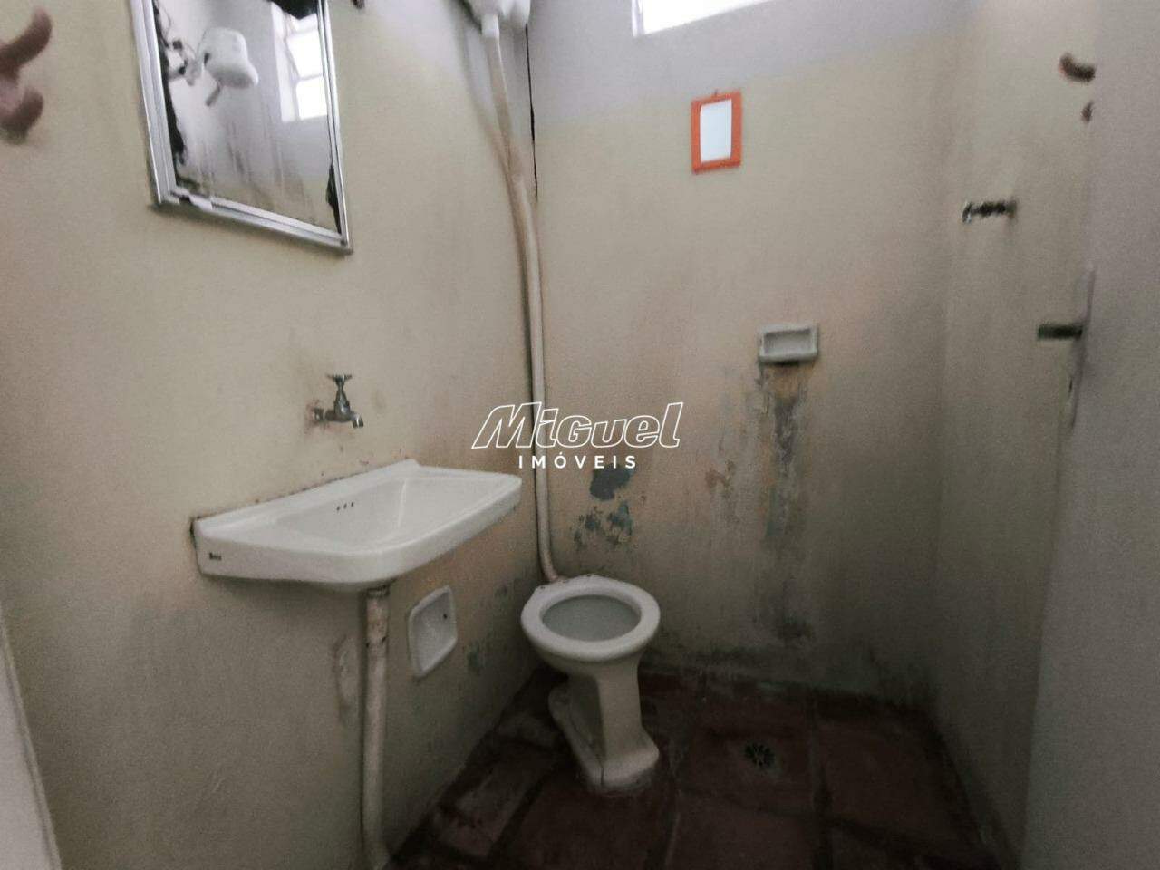 Salão Comercial, para aluguel, Paulista - 2 quartos - Piracicaba/SP: 