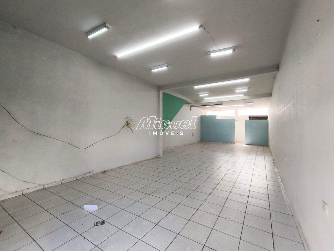 Salão Comercial, para aluguel, Paulista - 2 quartos - Piracicaba/SP: 