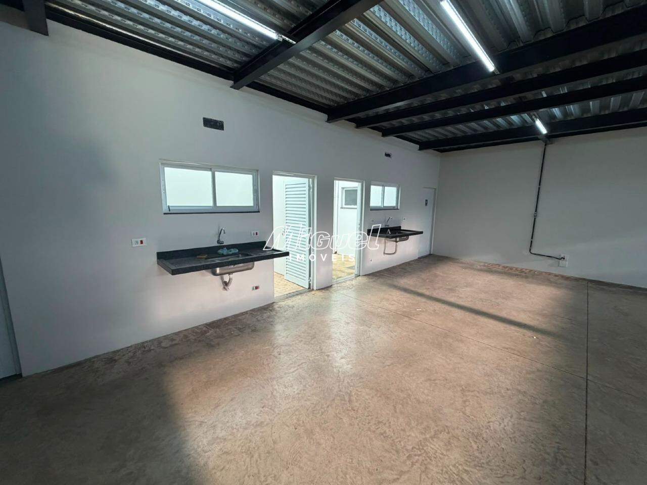 Salão Comercial, para aluguel, Jardim Petrópolis - - Piracicaba/SP: