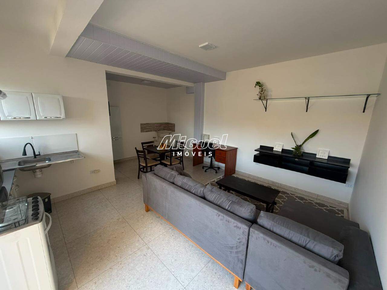Kitnet, para aluguel, Residencial Serra Verde - 1 quarto - Piracicaba/SP: