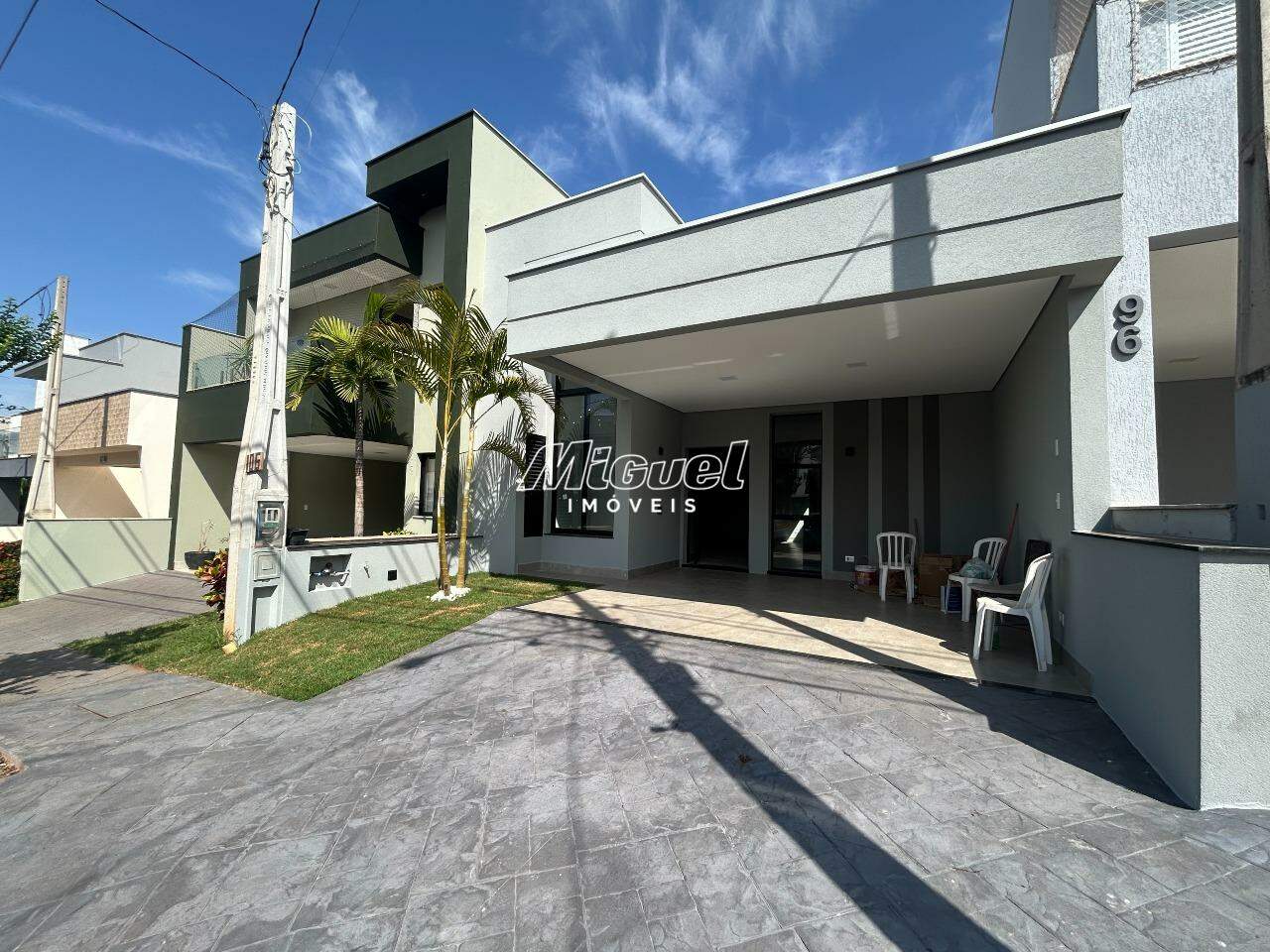 Casa em Condomínio, à venda, Água Branca - 3 quartos Residencial Tomazella - Piracicaba/SP: 