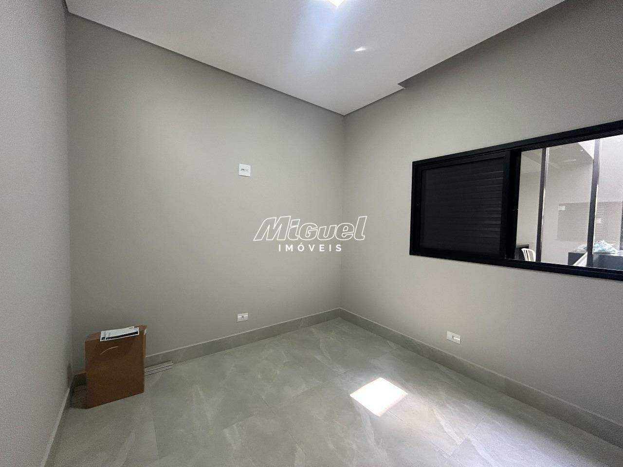 Casa em Condomínio, à venda, Água Branca - 3 quartos Residencial Tomazella - Piracicaba/SP: