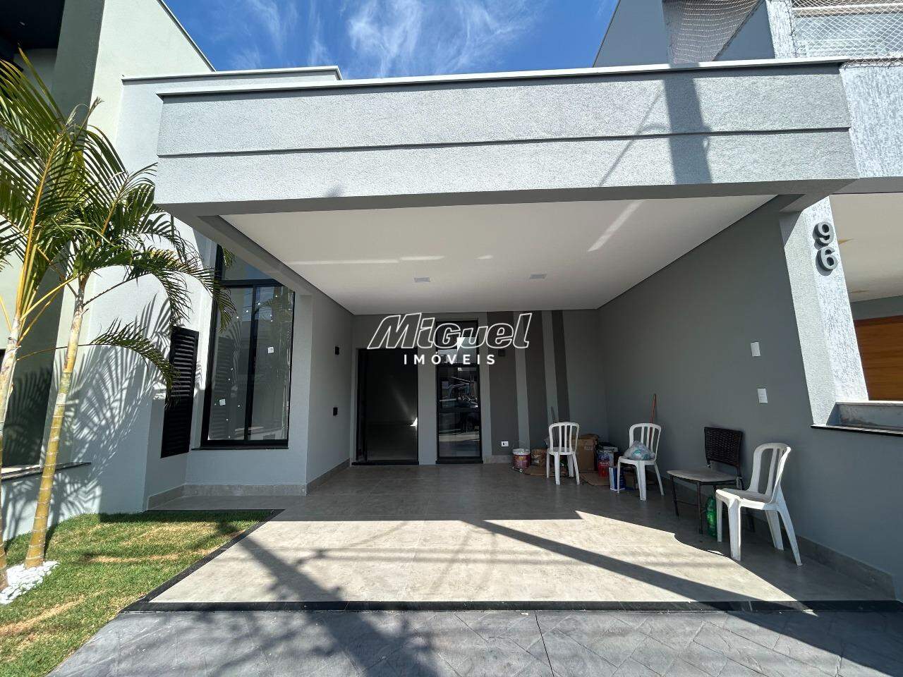 Casa em Condomínio, à venda, Água Branca - 3 quartos Residencial Tomazella - Piracicaba/SP: 