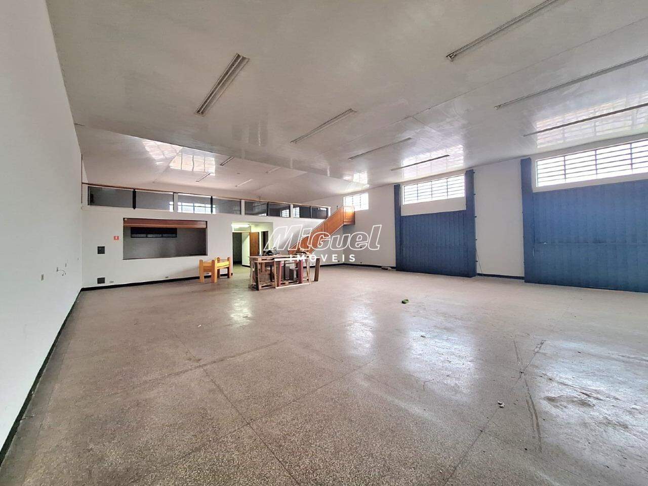 Salão Comercial, para aluguel, Cidade Alta - - Piracicaba/SP: