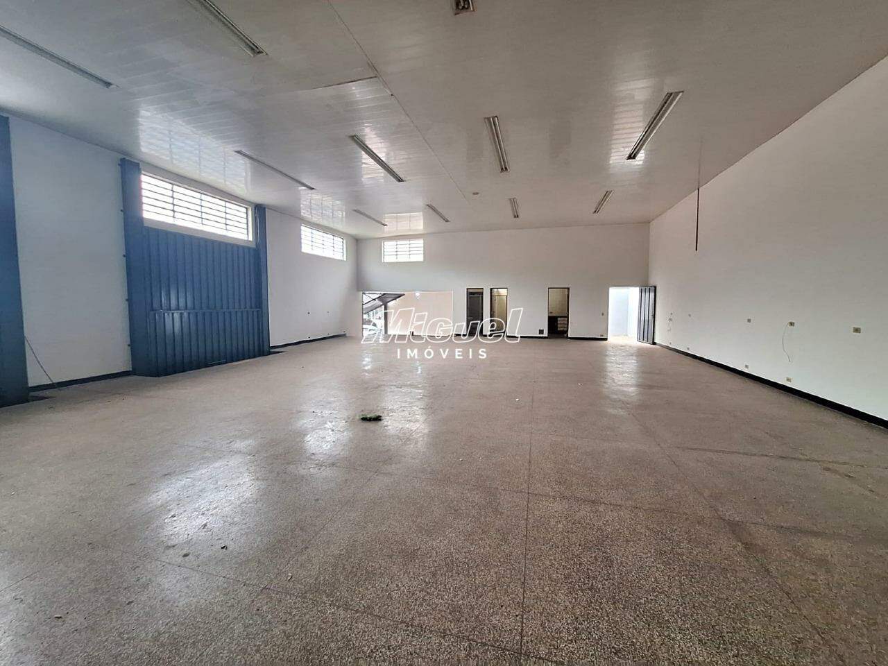 Salão Comercial, para aluguel, Cidade Alta - - Piracicaba/SP: