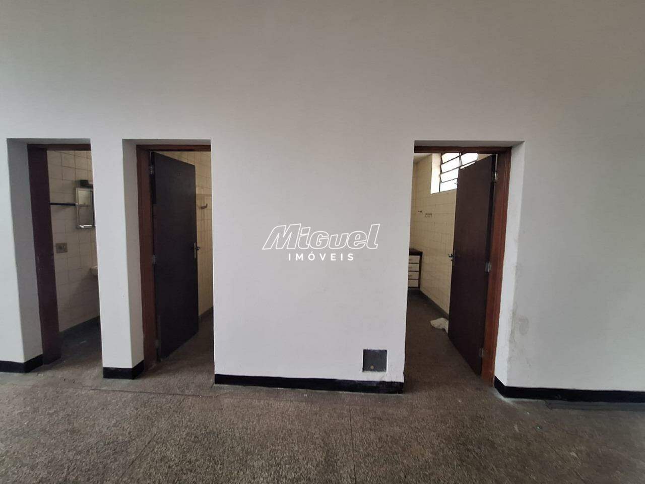 Salão Comercial, para aluguel, Cidade Alta - - Piracicaba/SP:
