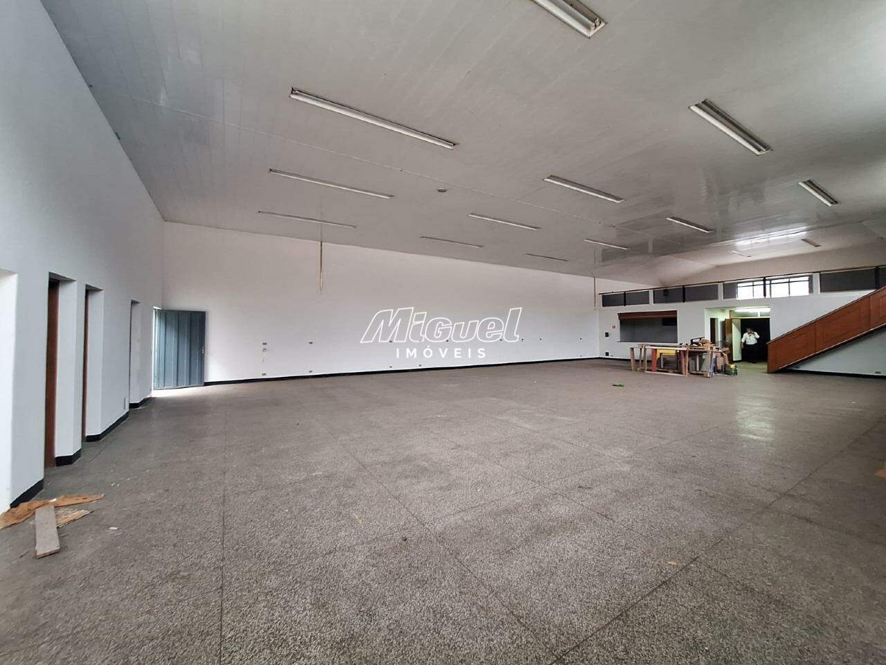 Salão Comercial, para aluguel, Cidade Alta - - Piracicaba/SP: