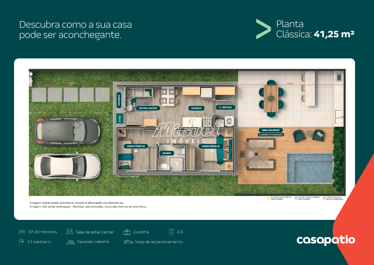 Casa, à venda, Jardim Donato Marino - 2 até 2 quartos Casapatio - Rio Das Pedras/SP: