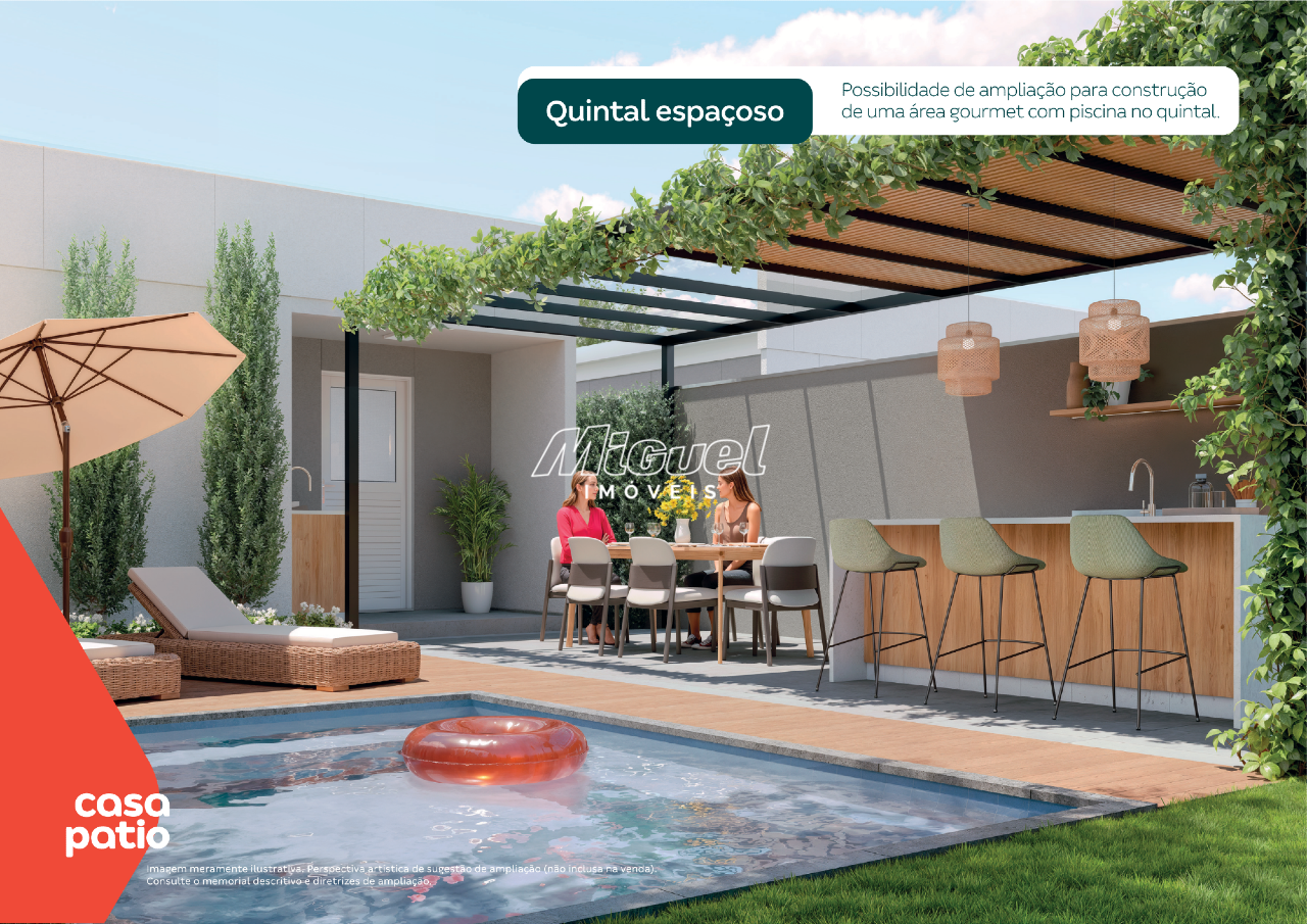 Casa, à venda, Jardim Donato Marino - 2 até 2 quartos Casapatio - Rio Das Pedras/SP: