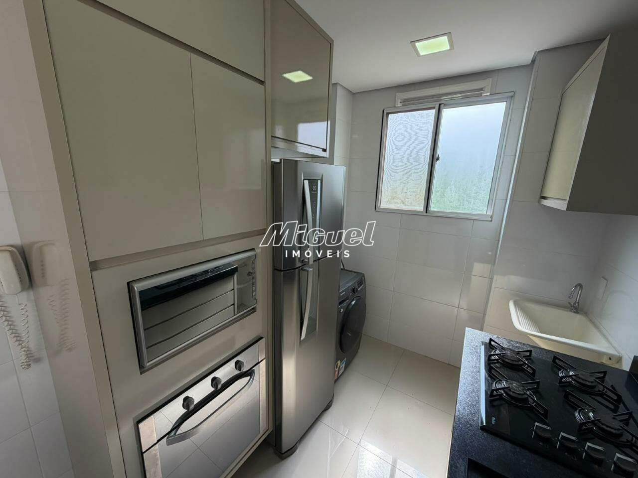 Apartamento, para aluguel, Campestre - 2 quartos Condomínio Residencial Parque Piazza Florença - Piracicaba/SP: