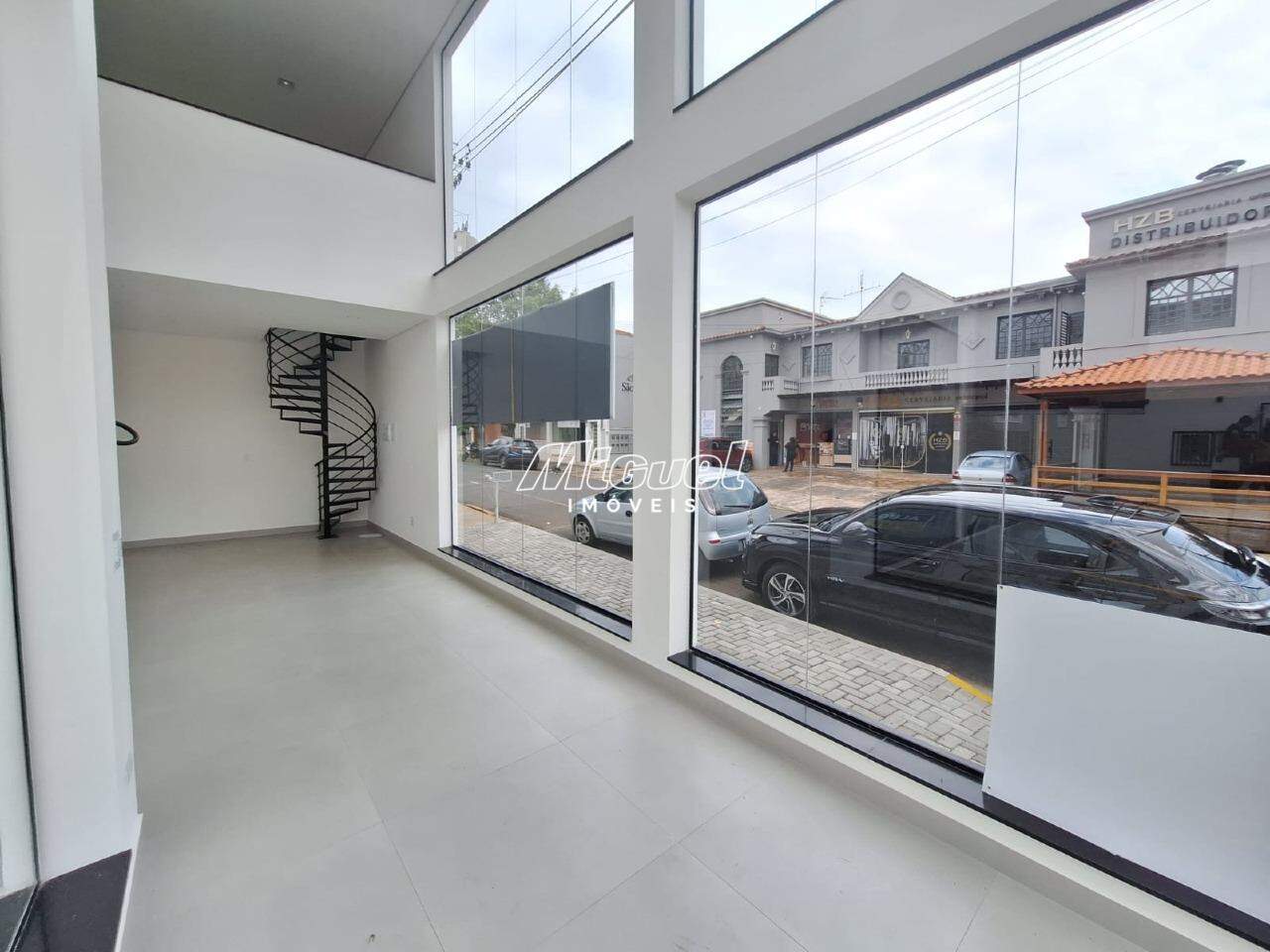 Salão Comercial, para aluguel, Alto - - Piracicaba/SP: 