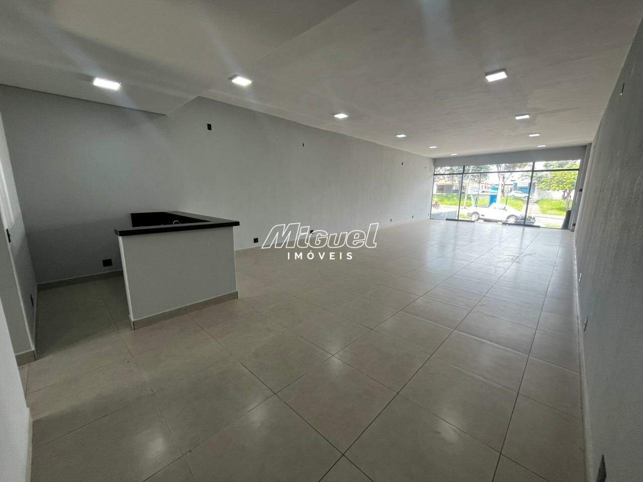 Salão Comercial, para aluguel, Santa Terezinha - - Piracicaba/SP: 