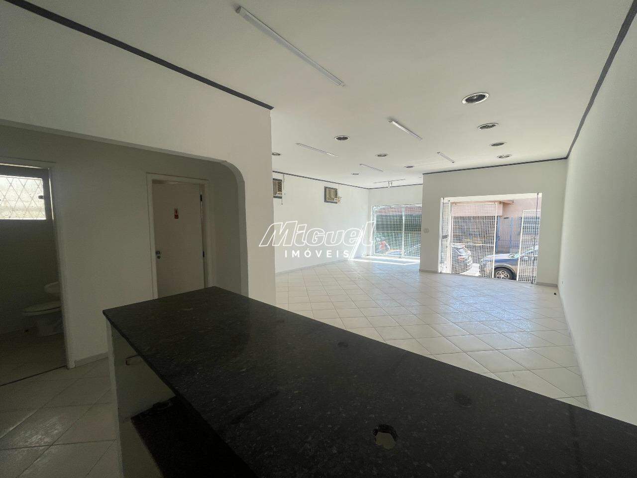 Salão Comercial, para aluguel, Alto - - Piracicaba/SP: 
