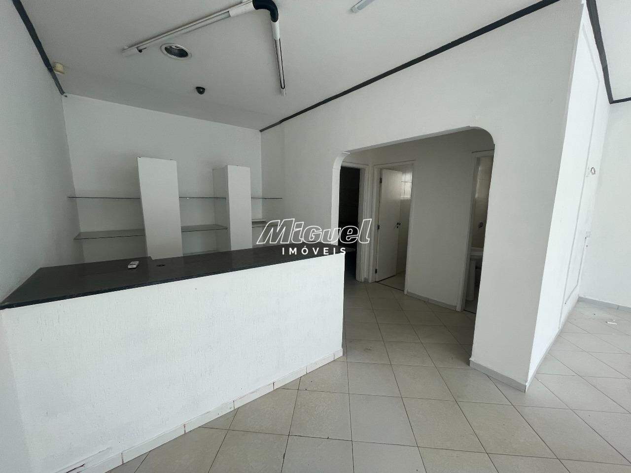 Salão Comercial, para aluguel, Alto - - Piracicaba/SP: 