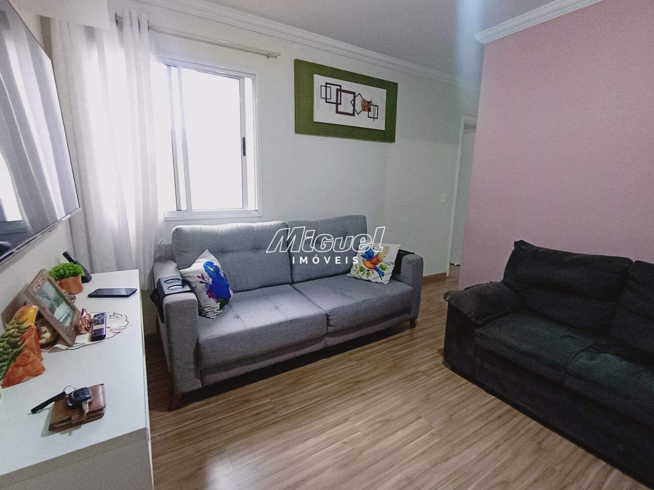 Apartamento, à venda, Glebas Califórnia - 2 quartos Condomínio Villaggio Di Toscana II - Piracicaba/SP: 