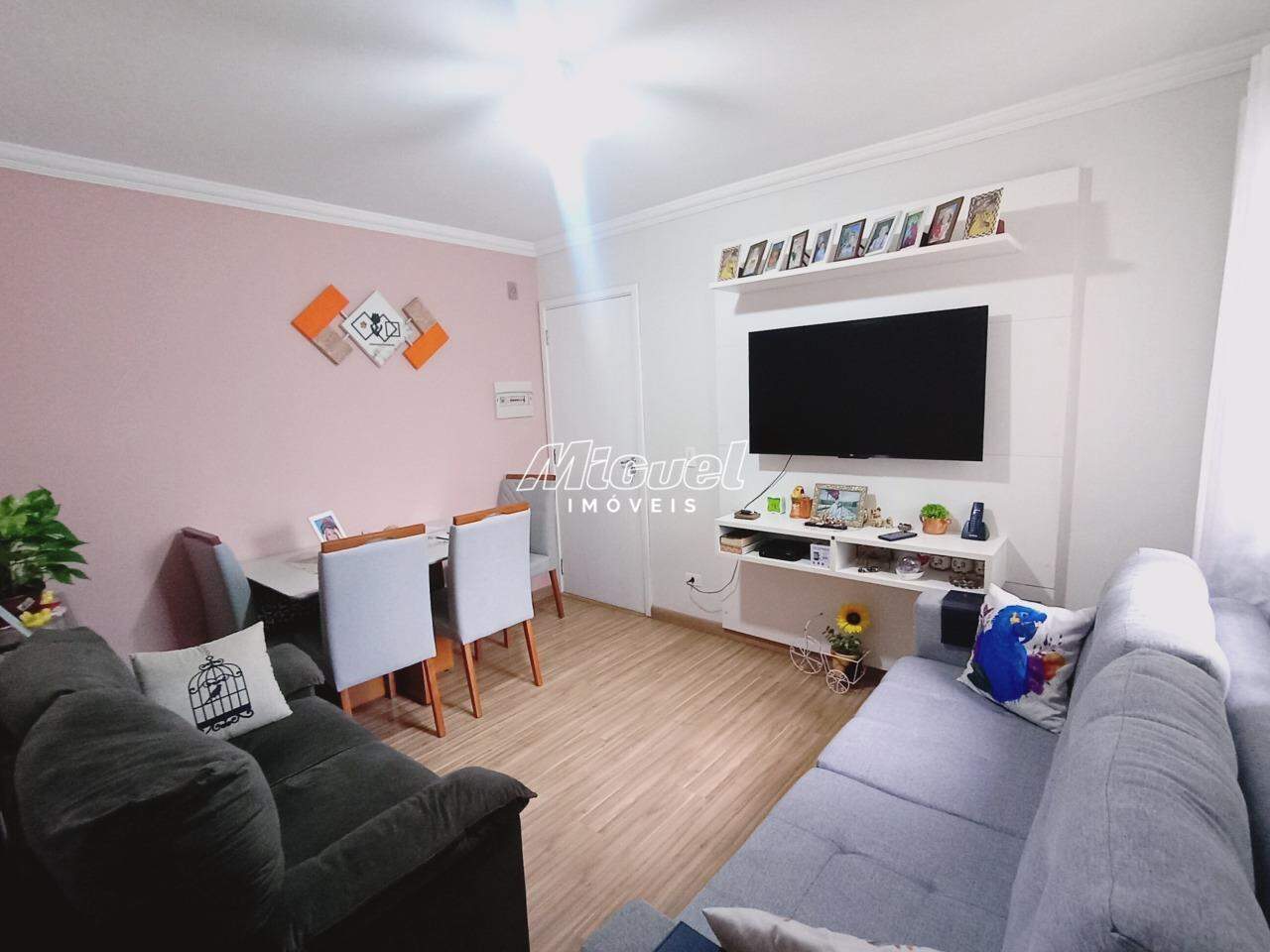 Apartamento, à venda, Glebas Califórnia - 2 quartos Condomínio Villaggio Di Toscana II - Piracicaba/SP: 