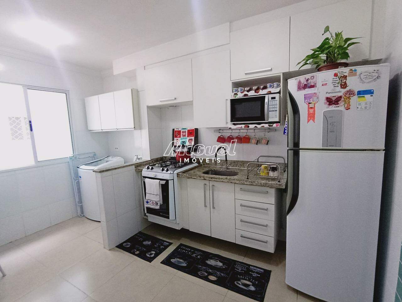 Apartamento, à venda, Glebas Califórnia - 2 quartos Condomínio Villaggio Di Toscana II - Piracicaba/SP: 