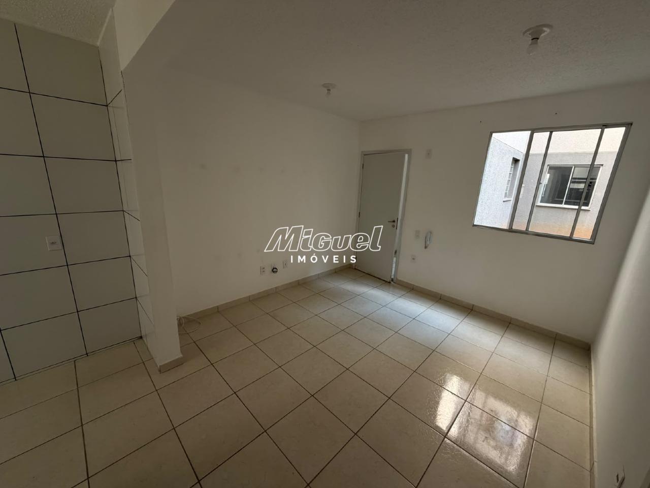 Apartamento, para aluguel, Vila Sonia - 2 quartos Condomínio Viva Vida Figueiras - Piracicaba/SP: 
