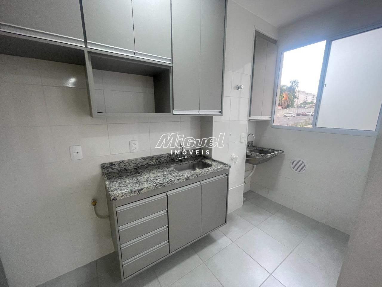 Apartamento, para aluguel, Pompeia - 2 quartos Residencial Piazza Ravena - Piracicaba/SP: