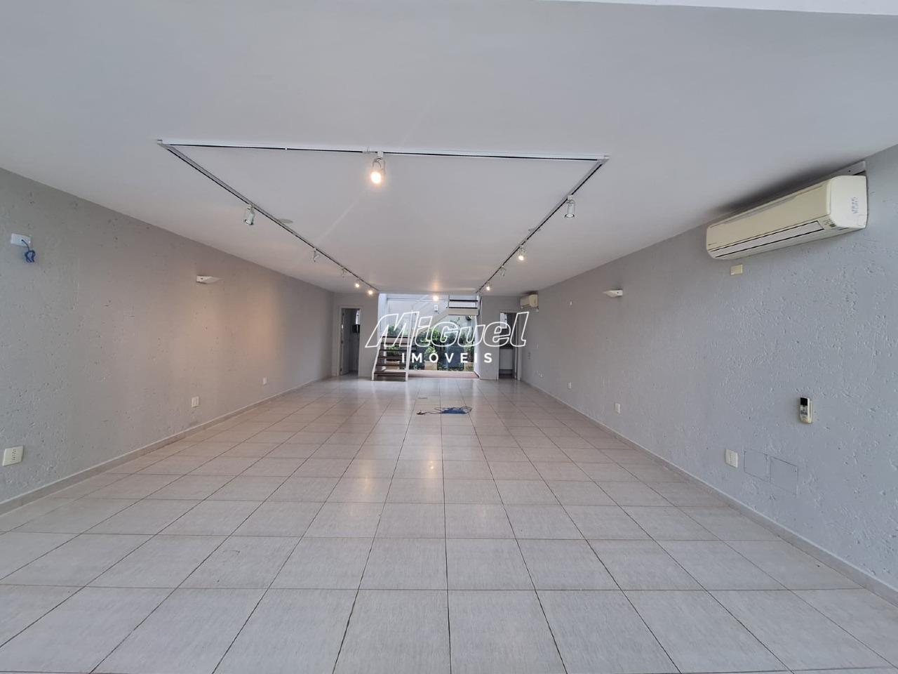 Salão Comercial, para aluguel, Jardim Europa - 2 quartos - Piracicaba/SP: 